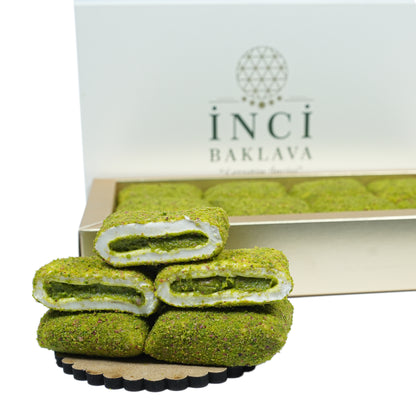 Double Pistachio Turkish Delight – Pistachio-Coated & Pistachio-Filled